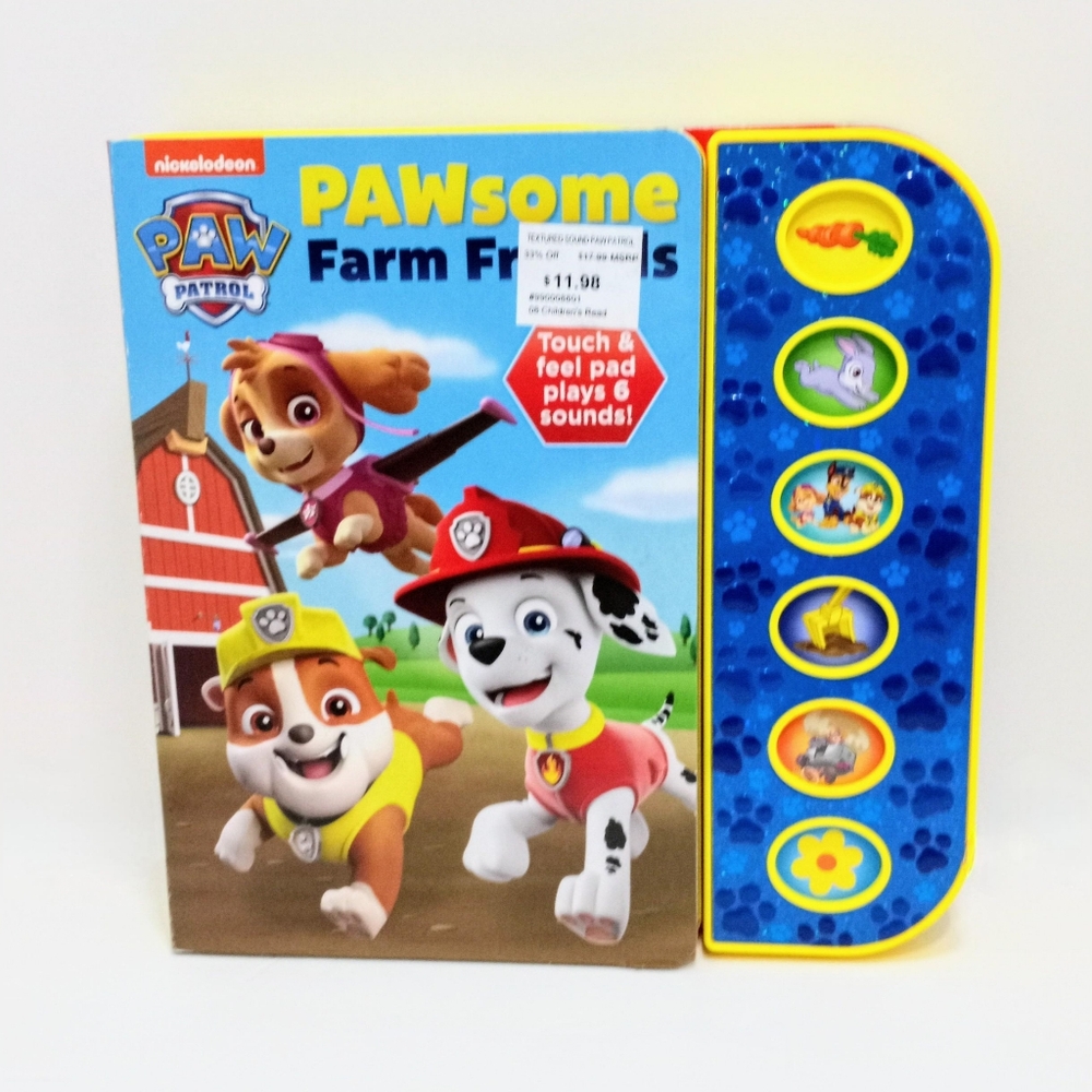 Paw Patrol Pawsome Farm Friends Interactive Board Book